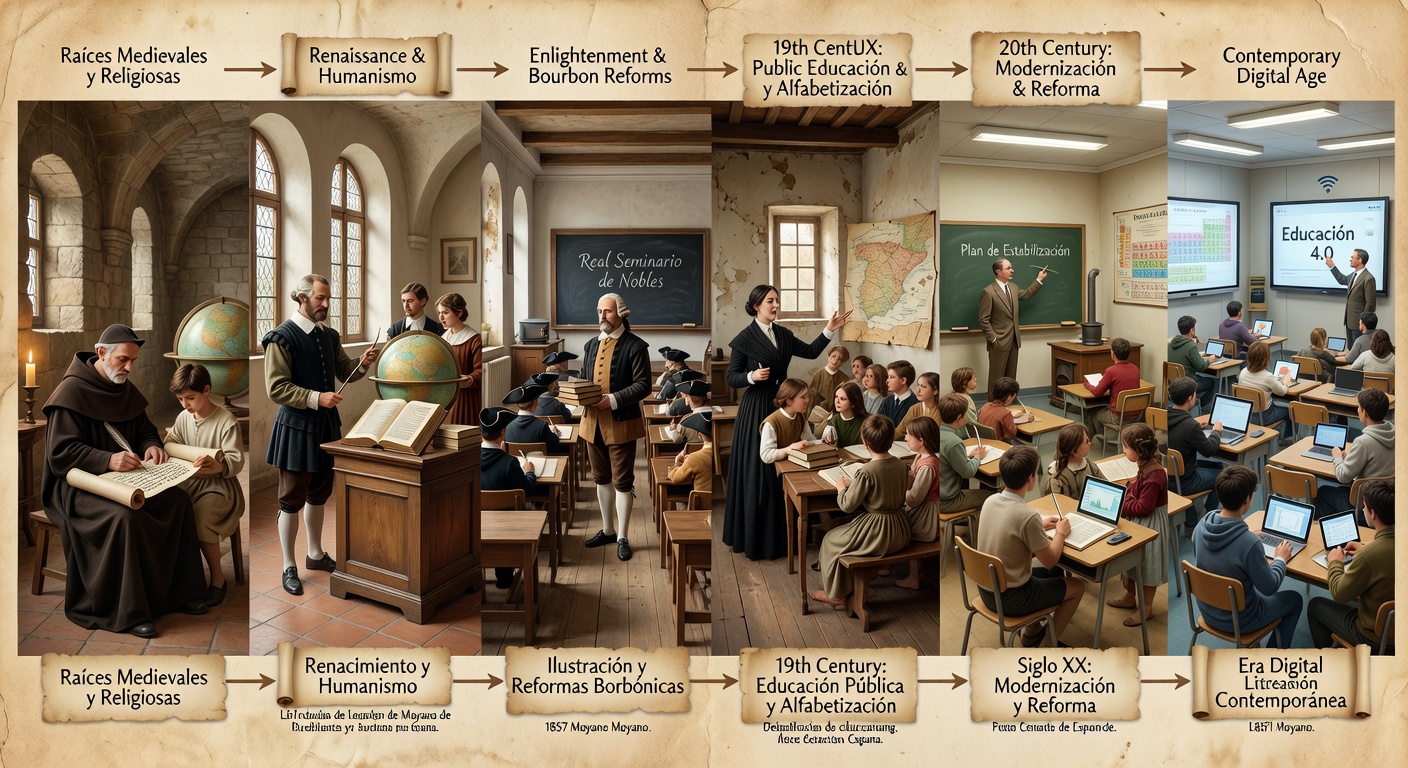 Historia de la educación en España